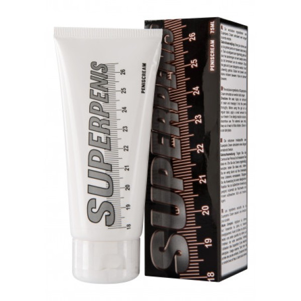 Crema SuperPenis, pentru marirea penisului in lungime si grosime, erectii ferme, 75 ml