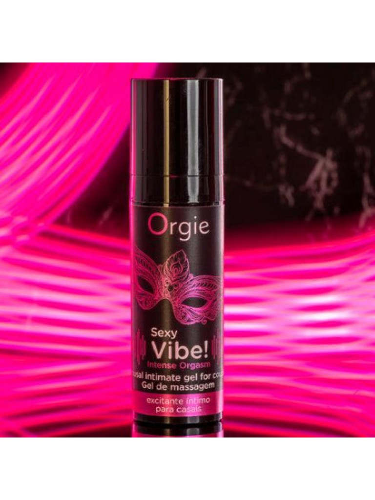 Gel lubrifiant stimulator Sexy Vibe Intense Orgasm Orgie