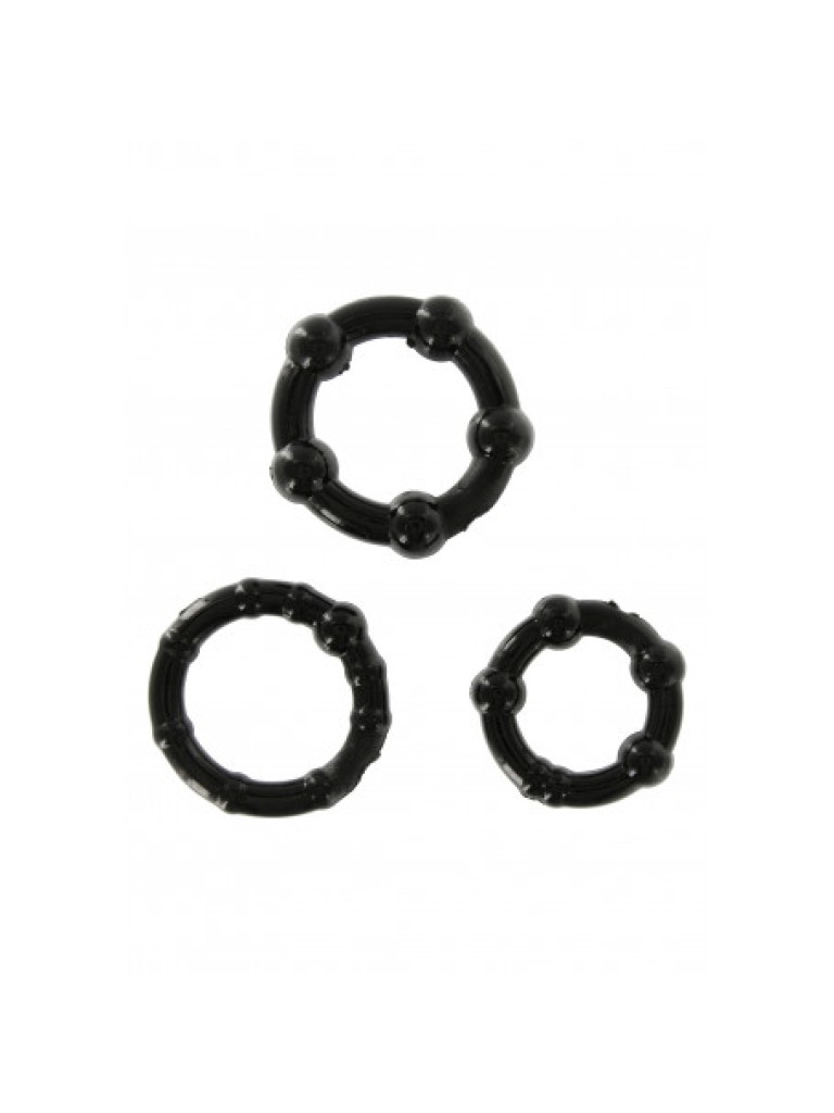 Set Inele pentru Penis Stay Hard - Three Rings