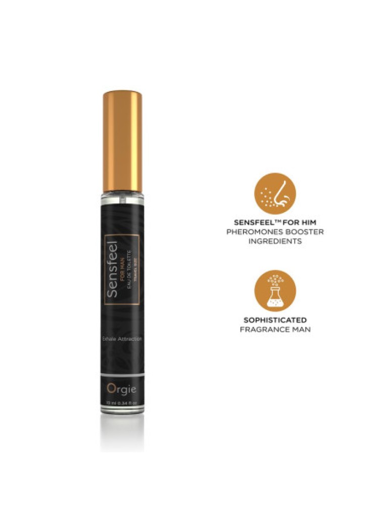 Parfum cu Feromoni ORGIE Sensfeel for Man – Putere de Atracție Intensificată