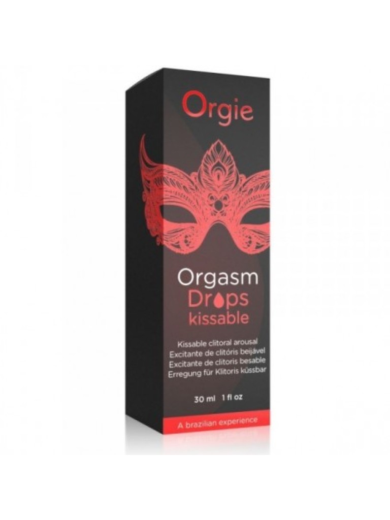 Orgasm Drops Kissable – Picături Comestibile pentru Stimularea Clitorisului