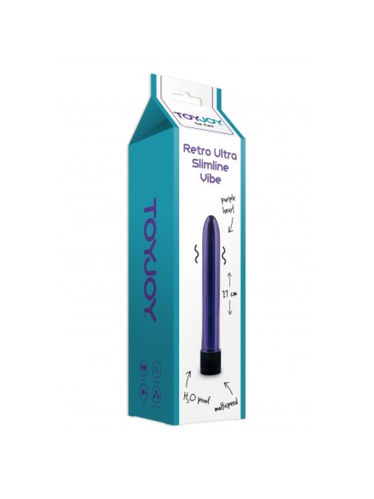 Vibrator Clasic Retro Ultra Slim Line Vibe – Discreție și Plăcere Maximă