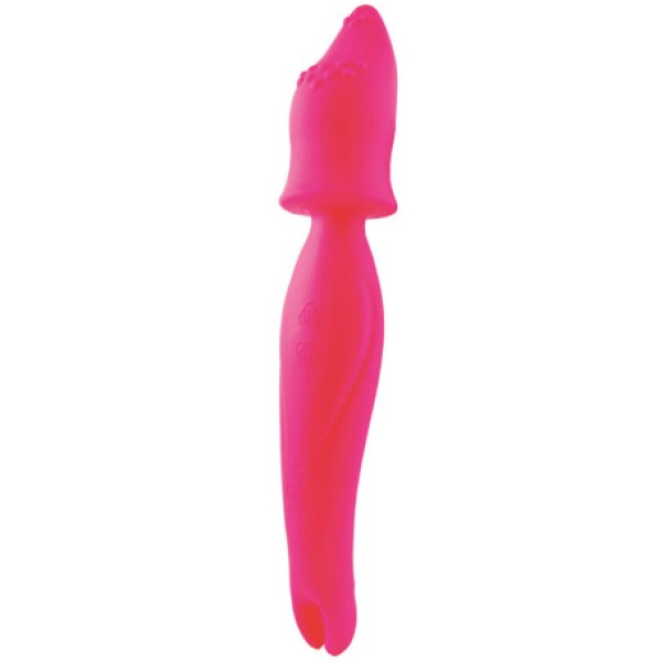 Vibrator Wand Treasure Illinois – Putere și Plăcere în Două Funcții