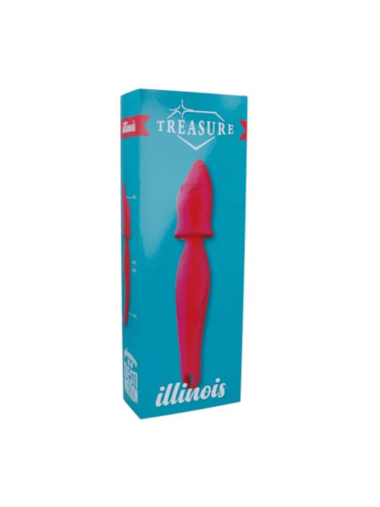 Vibrator Wand Treasure Illinois – Putere și Plăcere în Două Funcții